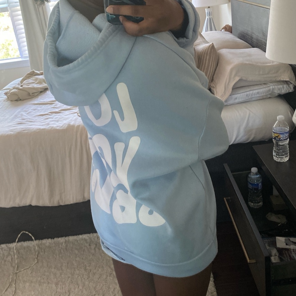“Love yourself” oversized hoodie